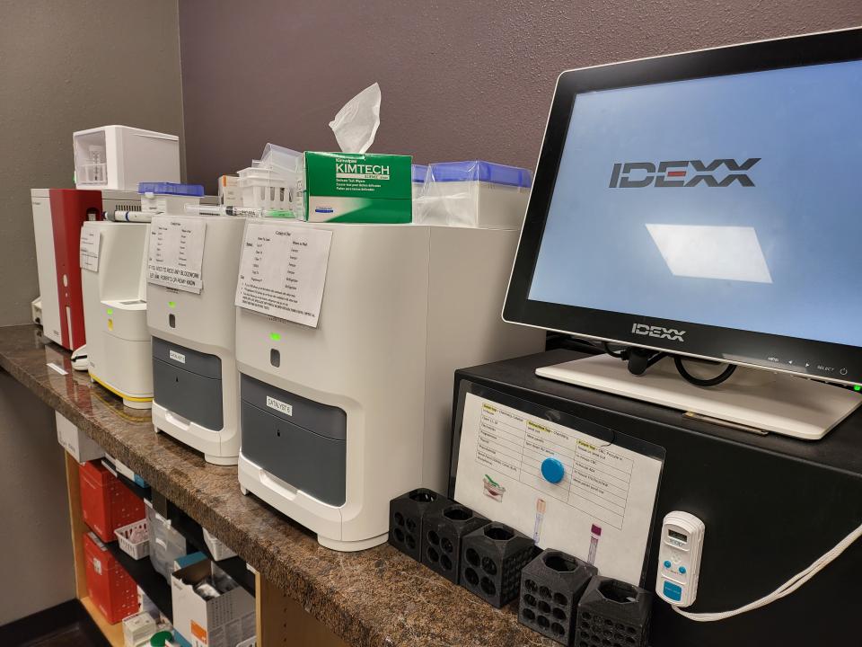 IDEXX Lab Equipment At The Hometown Veterinarian